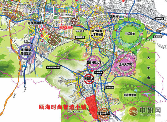 时尚产业园:                      项目位于仙岩街道沈岙村,距深海